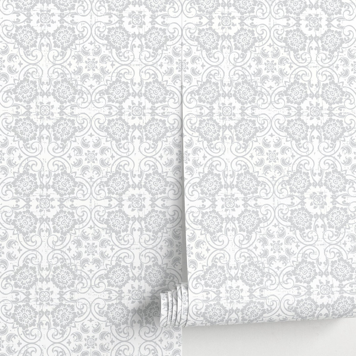 Elegant Damask Wallpaper - A609 - WallTrend