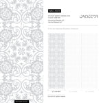 Elegant Damask Wallpaper - A609 - WallTrend