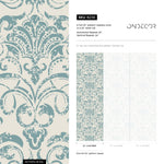 Elegant Damask Wallpaper - B236 - WallTrend