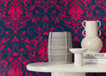 Elegant Damask Wallpaper - B685 - WallTrend