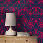 Elegant Damask Wallpaper - B685 - WallTrend