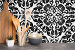 Elegant Damask Wallpaper - C226 - WallTrend