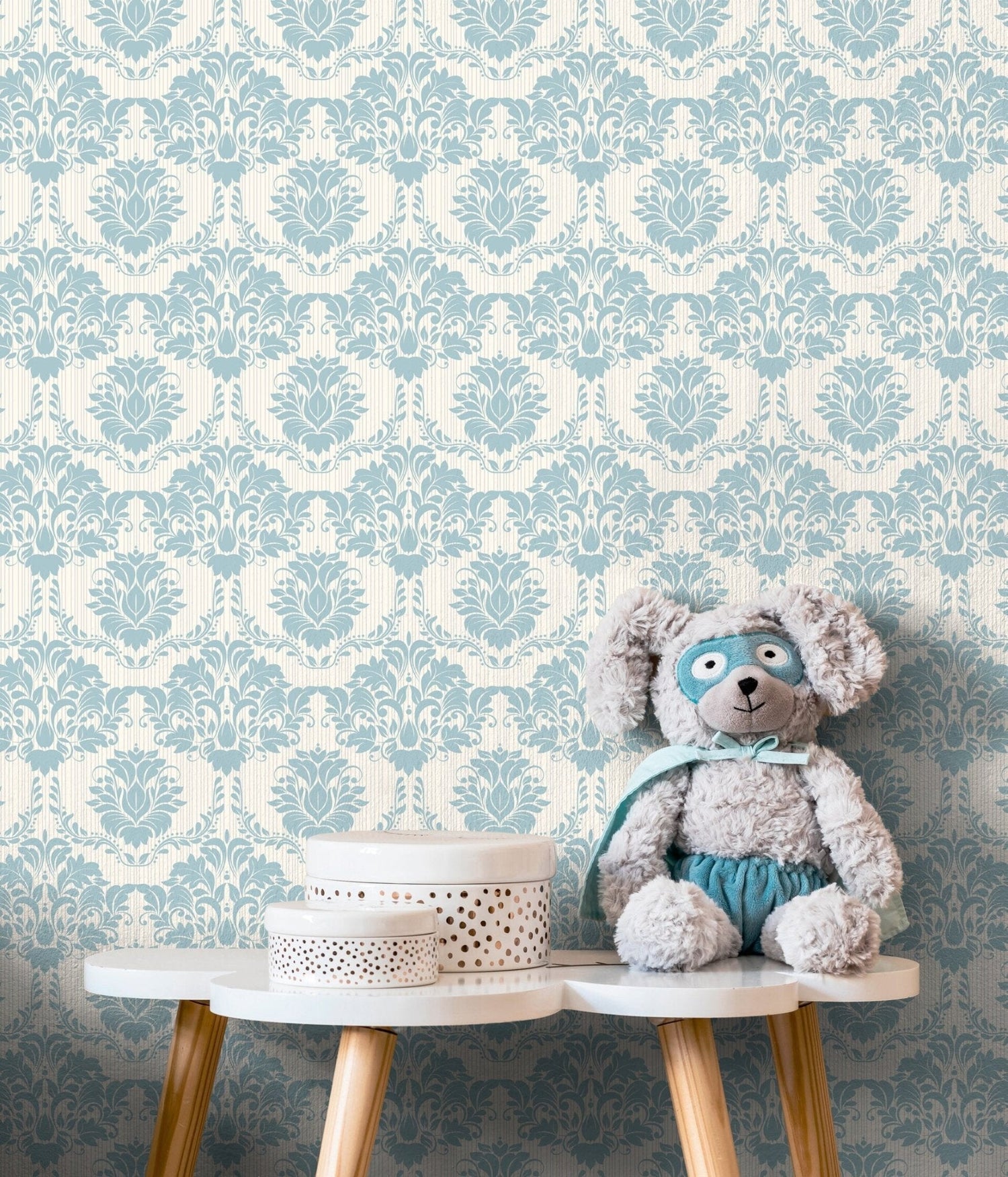 Elegant Damask Wallpaper - C309 - WallTrend