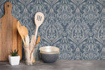 Elegant Damask Wallpaper - C384 - WallTrend