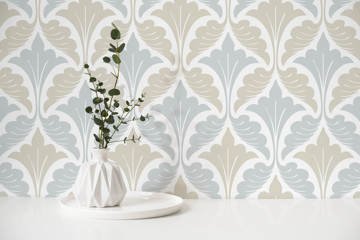 Elegant Damask Wallpaper - D190 - WallTrend