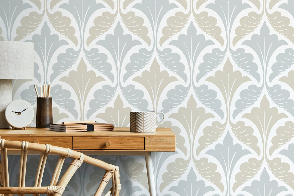 Elegant Damask Wallpaper - D190 - WallTrend