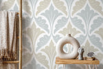 Elegant Damask Wallpaper - D190 - WallTrend