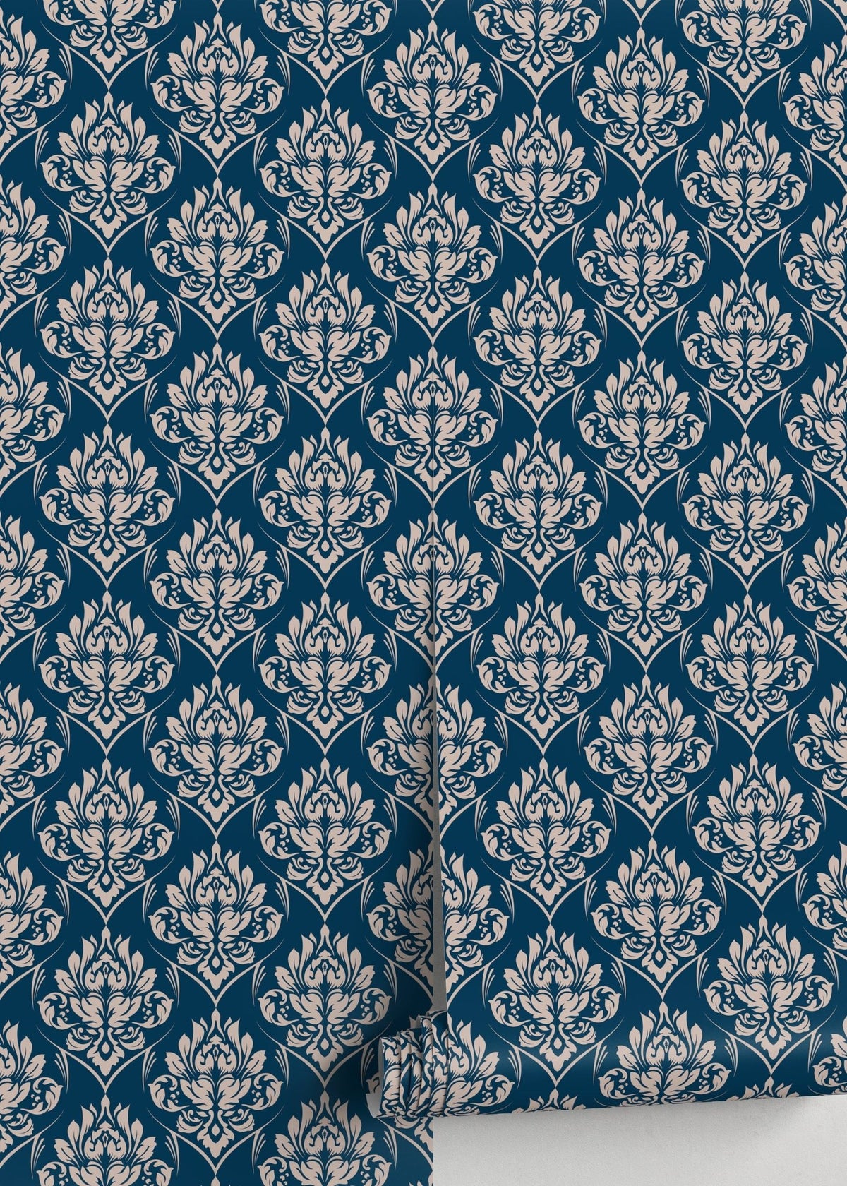 Elegant Damask Wallpaper - D227 - WallTrend