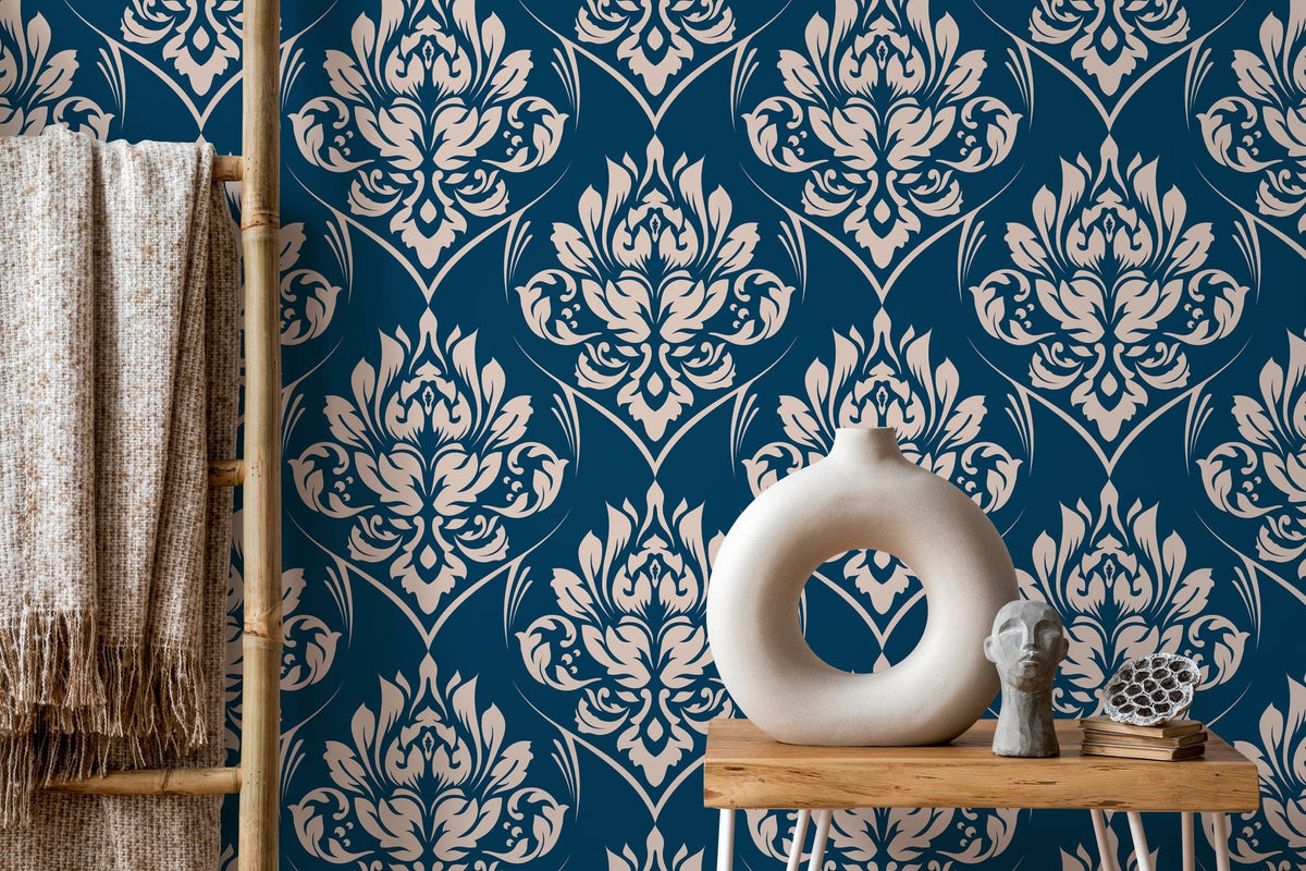 Elegant Damask Wallpaper - D227 - WallTrend