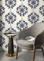 Elegant Damask Wallpaper - D231 - WallTrend