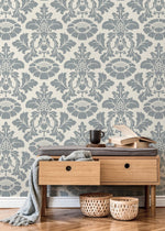 Elegant Damask Wallpaper - D258 - WallTrend