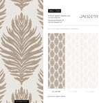 Elegant Feather Impressions Wallpaper - C508 - WallTrend