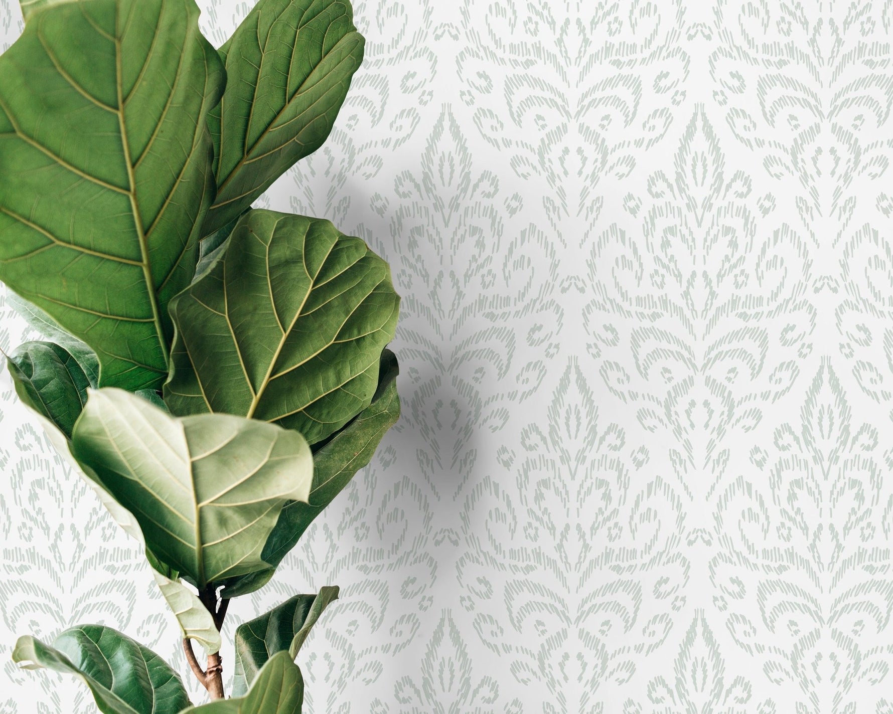 Elegant Fern Impressions Wallpaper - D356 - WallTrend