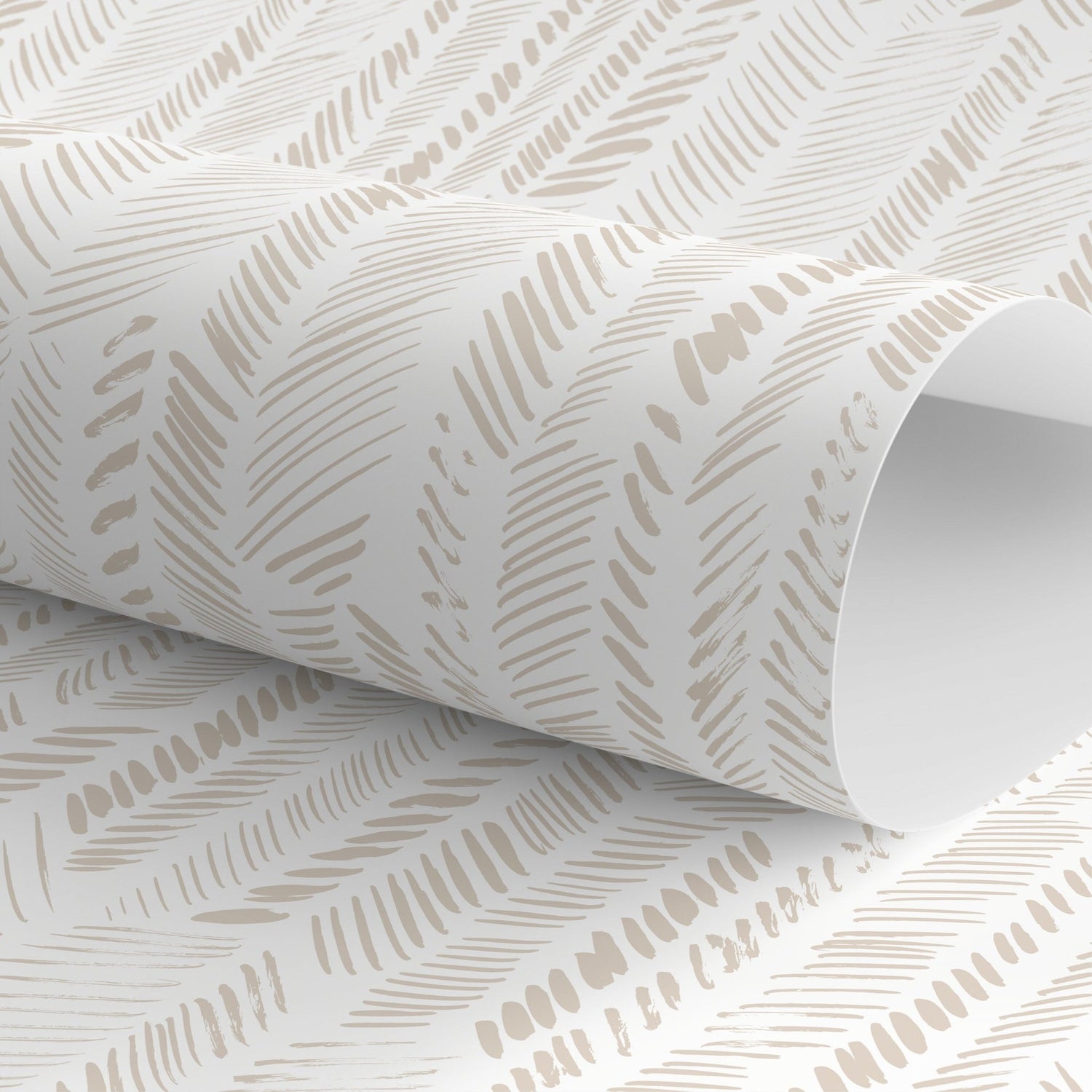 Elegant Fern Pattern Wallpaper - C357 - WallTrend