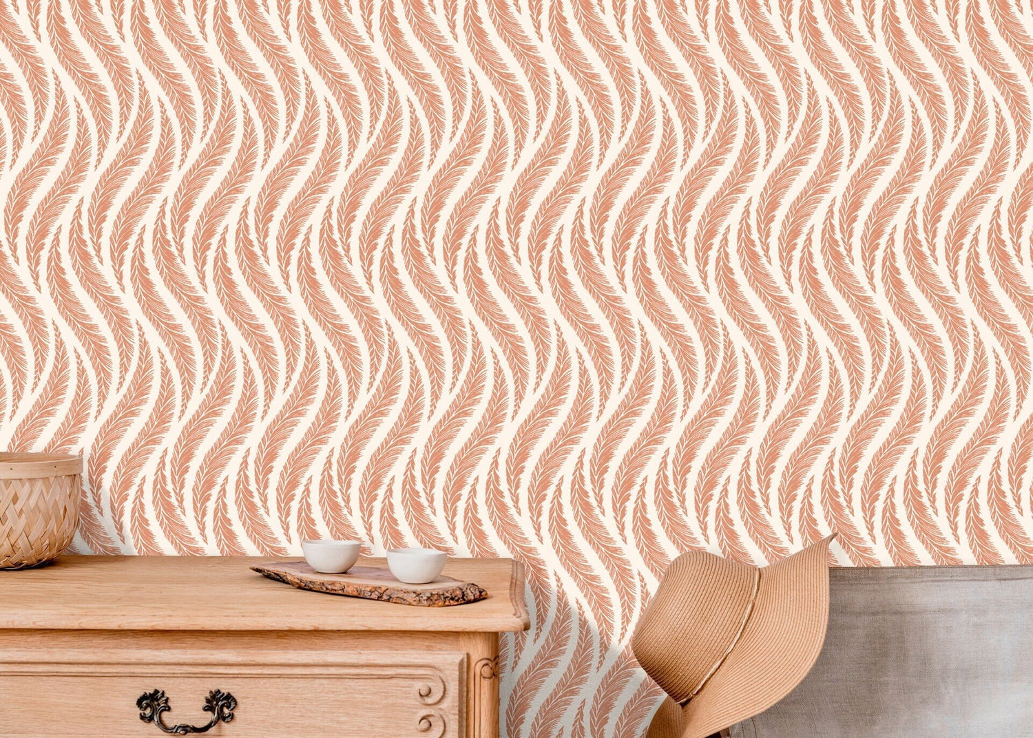 Elegant Ferns Wallpaper - C525 - WallTrend