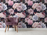 Elegant Floral Arrangement Wallpaper - B184 - WallTrend