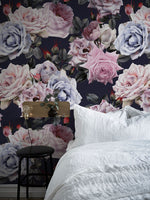 Elegant Floral Arrangement Wallpaper - B184 - WallTrend
