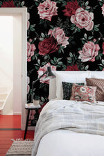 Elegant Floral Arrangement Wallpaper - B222 - WallTrend