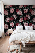 Elegant Floral Arrangement Wallpaper - B222 - WallTrend