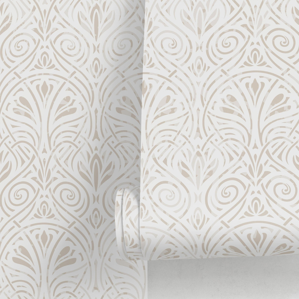 Elegant Floral Artistry Wallpaper - C240 - WallTrend