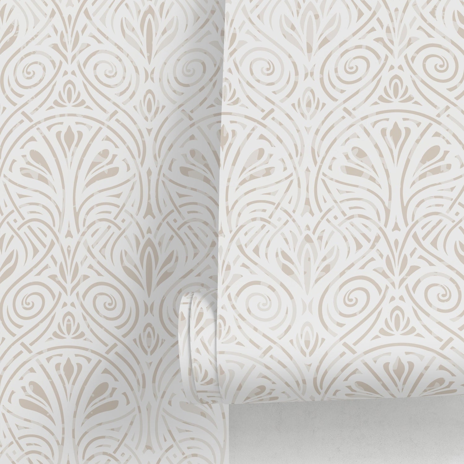Elegant Floral Artistry Wallpaper - C240 - WallTrend
