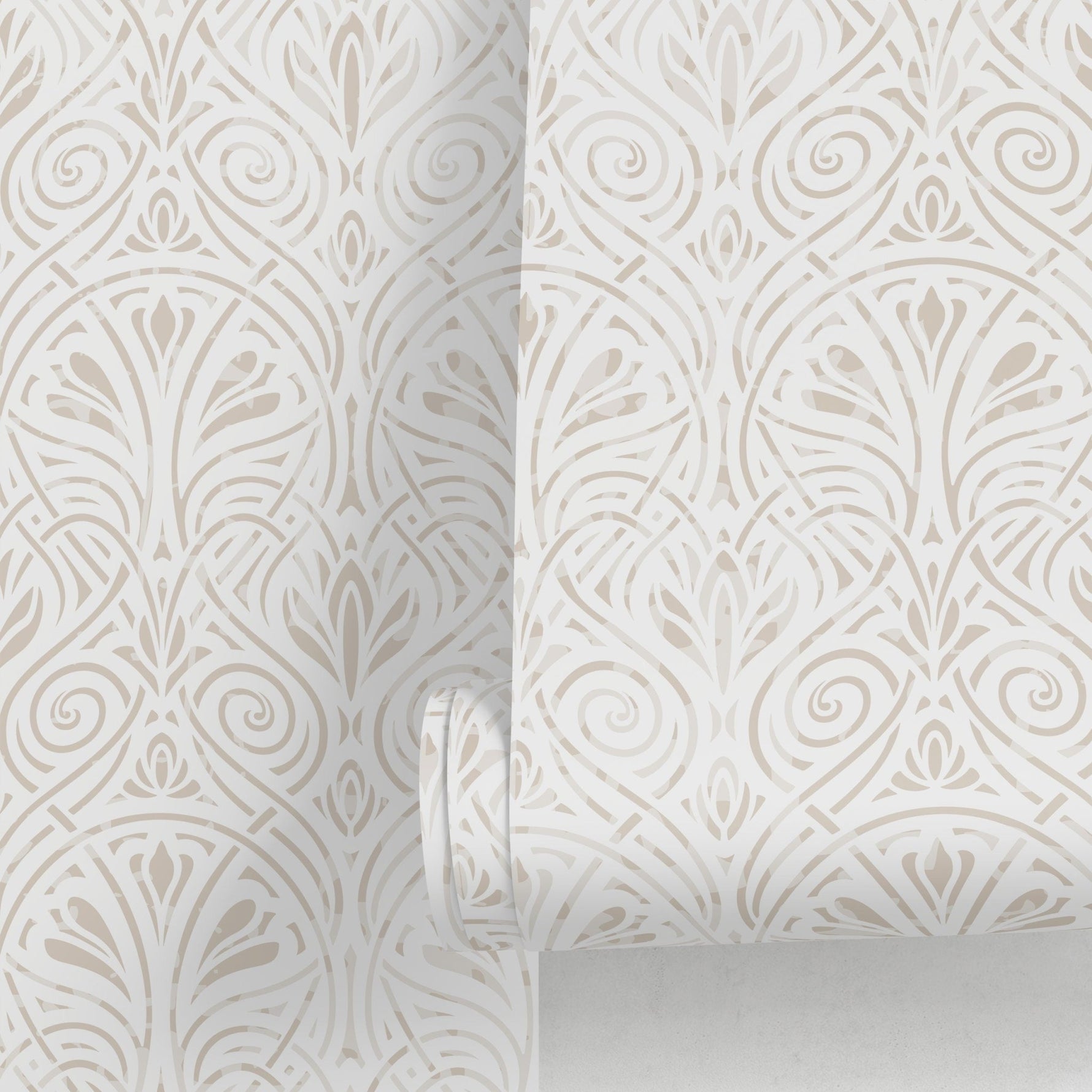 Elegant Floral Artistry Wallpaper - C240 - WallTrend