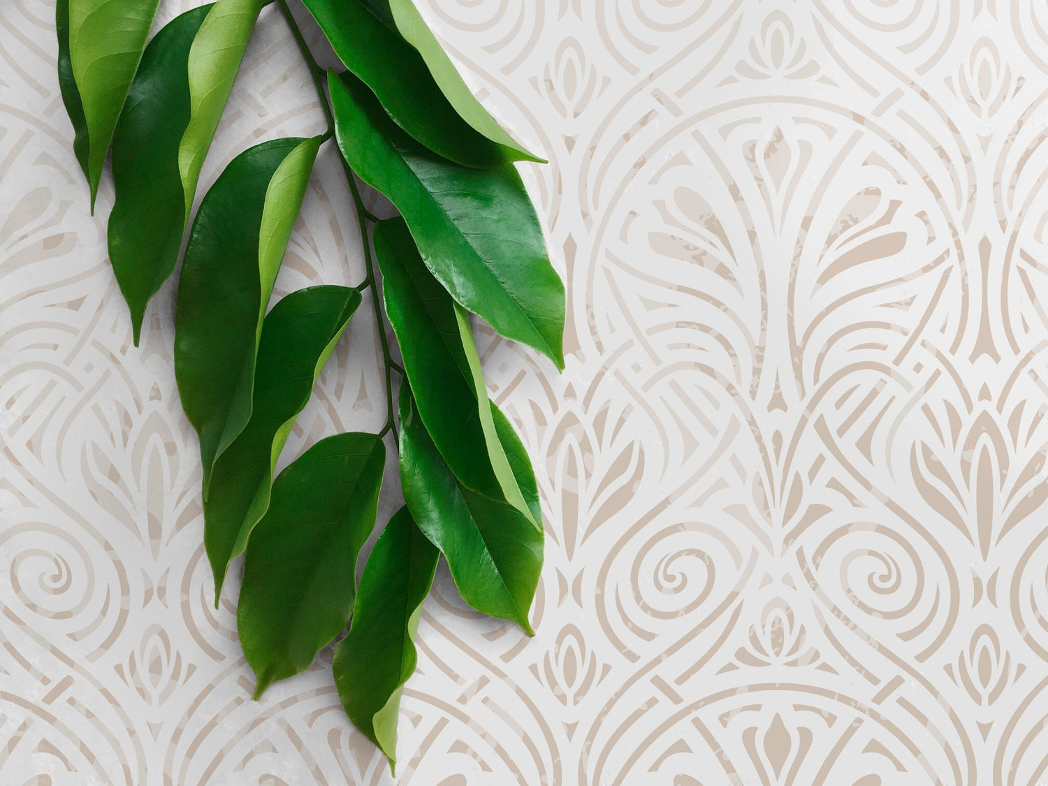 Elegant Floral Artistry Wallpaper - C240 - WallTrend