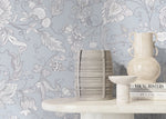 Elegant Floral Bliss Wallpaper - D276 - WallTrend