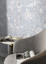 Elegant Floral Bliss Wallpaper - D276 - WallTrend