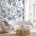 Elegant Floral Bloom Wallpaper - A594 - WallTrend