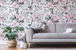 Elegant Floral Bloom Wallpaper - B413 - WallTrend