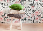 Elegant Floral Bloom Wallpaper - B413 - WallTrend