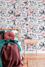 Elegant Floral Bloom Wallpaper - B413 - WallTrend