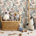 Elegant Floral Blossom Wallpaper - A829 - WallTrend