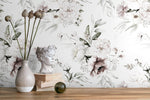 Elegant Floral Bouquet Wallpaper - D023 - WallTrend