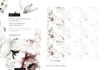 Elegant Floral Bouquet Wallpaper - D023 - WallTrend