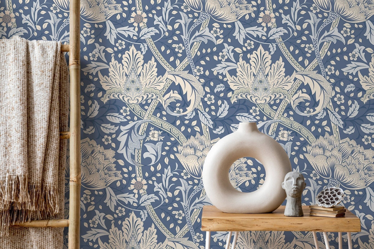 Elegant Floral Damask Wallpaper - C994 - WallTrend