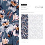 Elegant Floral Harmony Wallpaper - A939 - WallTrend