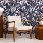 Elegant Floral Harmony Wallpaper - A939 - WallTrend