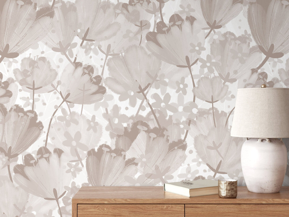 Elegant Floral Impressions Wallpaper - C913 - WallTrend