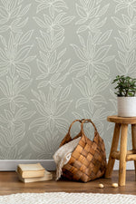 Elegant Floral Motifs Wallpaper - D329 - WallTrend