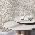 Elegant Floral Pattern Wallpaper - D069 - WallTrend