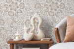 Elegant Floral Pattern Wallpaper - D069 - WallTrend