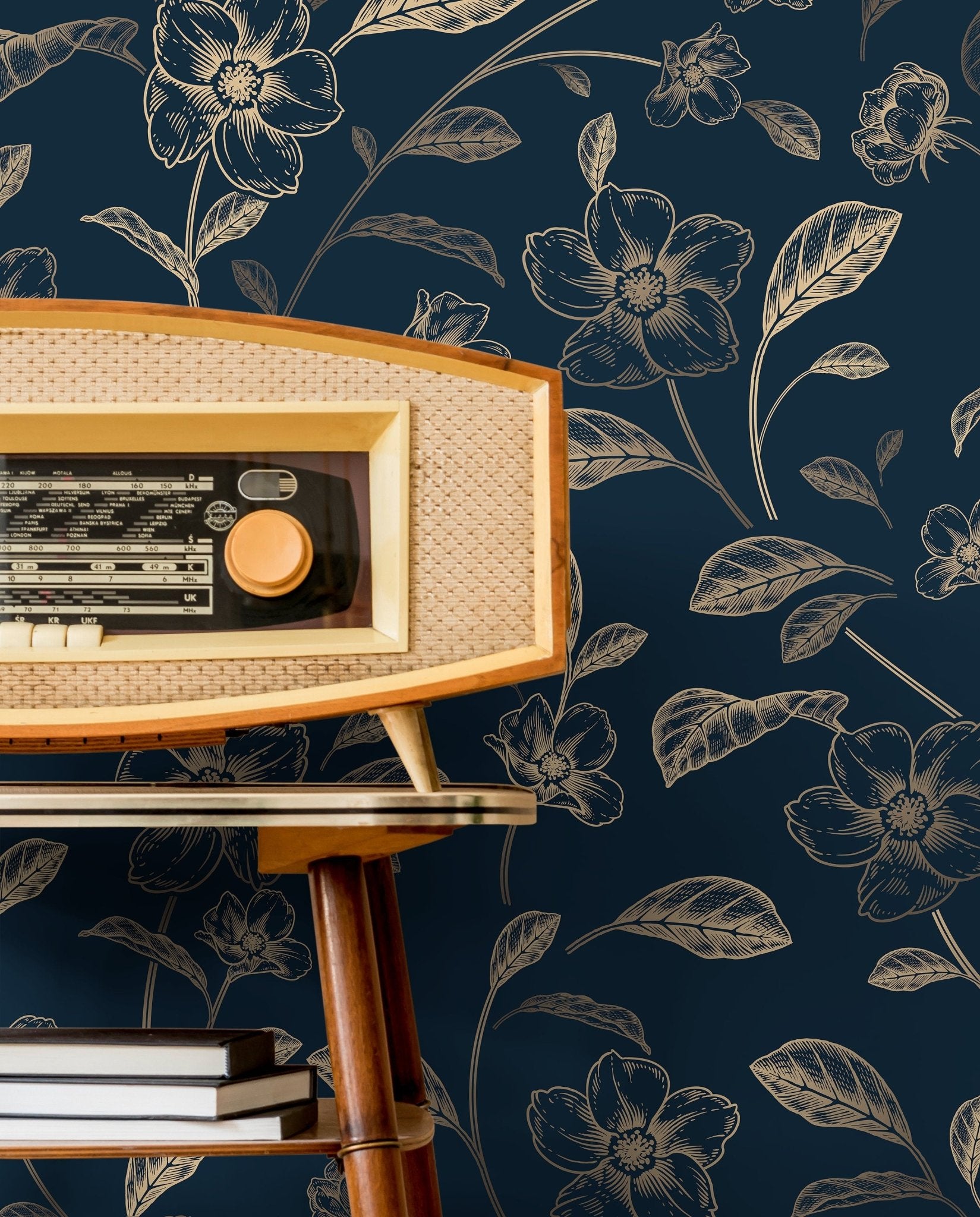 Elegant Floral Patterns Wallpaper - C719 - WallTrend