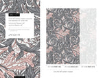 Elegant Floral Swirls Wallpaper - D524 - WallTrend