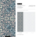 Elegant Floral Symphony Wallpaper - A586 - WallTrend