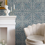 Elegant Floral Symphony Wallpaper - A586 - WallTrend