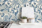 Elegant Floral Symphony Wallpaper - D087 - WallTrend
