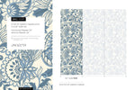 Elegant Floral Symphony Wallpaper - D087 - WallTrend
