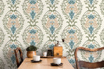 Elegant Floral Symphony Wallpaper - D220 - WallTrend